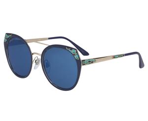 Bvlgari Women's Round Sunglasses - Dark Blue