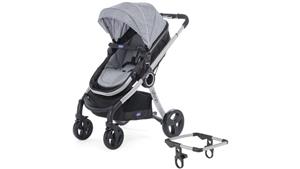 Chicco Urban Travel Stroller with Silver Frame - Legend