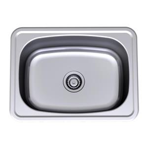 Clark 45L Stainless Steel Flushline Trough with No Bypass