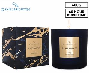Daniel Brighton Scented Soy Candle 600g - Paris Amour