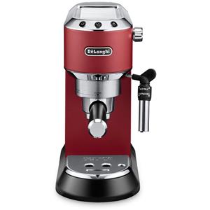 DeLonghi Dedica Pump Espresso Coffee Machine (Red)