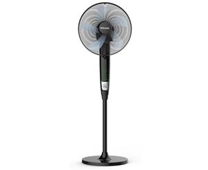 Dimplex 40cm Oscillating Pedestal 3 Speed Air Cooling/Cooler Fan/ 8h Timer Black