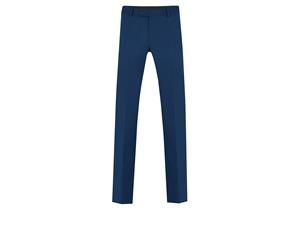 Dobell Boys Bright Blue Suit Trousers Regular Fit
