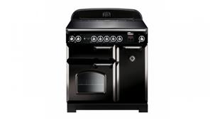 Falcon Classic 900mm Electric Freestanding Upright Cooker - Black/Chrome