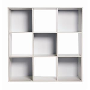 Flexi Storage Clever Cube 3 x 3 White Compact Storage Unit