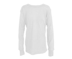 Floso Unisex Childrens/Kids Thermal Underwear Long Sleeve T-Shirt/Top (White) - THERM127
