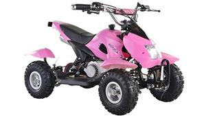 GMX Starter 49cc Quad Bike - Pink