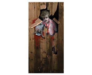 Giant Zombie Door Cover Poster