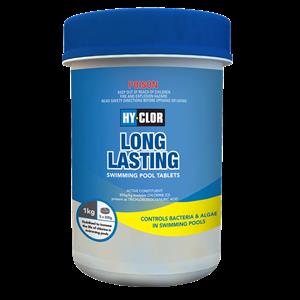 Hy-Clor 1kg Long Lasting Pool Chlorine Tablets