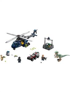 Jurassic World Blue's Helicopter Pursuit