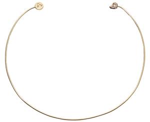 Luxury Fashion Minimalist Round Necklace - Gold