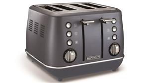 Morphy Richards Evoke 4 Slice Toaster - Blue Steel