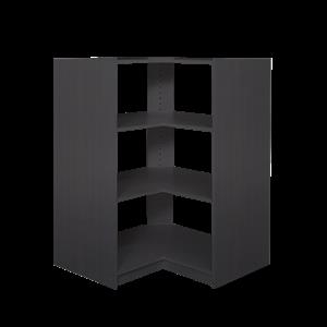 Multistore 1035 x 800 x 450mm 2 Shelves Corner Storage Unit - Coco