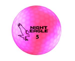 Night Eagle CV Night Golf Ball - Pink