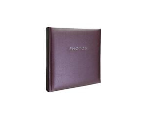 Photo Album Slip In Glamour Purple - 200 x 4x6" (10x15cm) Photo Capacity - Twin Pack (2 Albums)