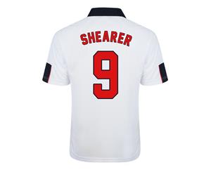 Score Draw England World Cup 1998 Home Shirt (Shearer 9)