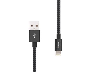 Smaak 2m Tourer Series Lightning To USB Cable - Black