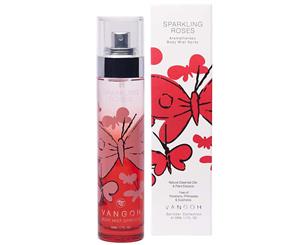 Sparkling Roses - Natural Aromatherapy Body Mist Spray with Rose Bergamot Patchouli & Kakadu Plum