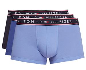 Tommy Hilfiger Men's Trunk 3-Pack - Light Blue/Blue/Navy