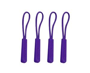 Zip Puller Set 4 Pack by Globite - Purple