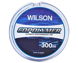 300m Spool of Blue Wilson Copolymer Fishing Line [Breaking Strain 40lb]