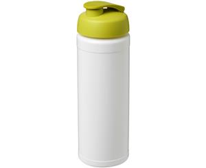 Baseline Plus 750Ml Flip Lid Sport Bottle (White/Lime Green) - PF2820