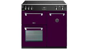 Belling 900mm Colour Boutique Deluxe Induction Range Cooker - Wild Berry