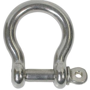 Blueline Stainless Steel Bow Shackle