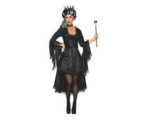 Bristol Novelty Womens/Ladies Wicked Princess Halloween Costume (Black) - BN2596
