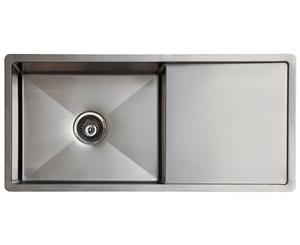 BuildMat 55x40x20.5cm Stainless Steel Bowl & Drainboard Kitchen Sink