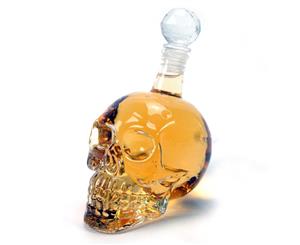 Crystal Skull Glass Decanter 550ml