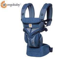 Ergobaby Omni 360 Cool Air Mesh Baby Carrier - Blue Blooms