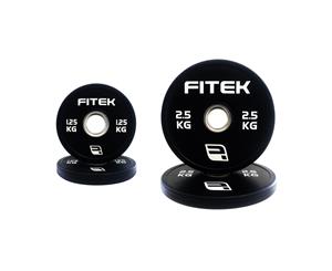 FITEK Full Rubber Olympic Small Plates Two-Pair Pakcage
