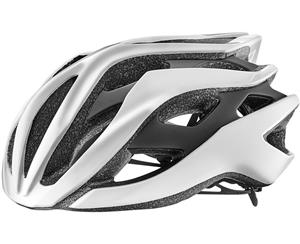 Giant REV Bike Helmet Gloss Metallic White/Matte Metallic Black