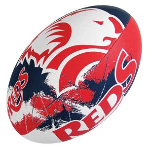 Gilbert QLD Reds Supporter Rugby Union Ball