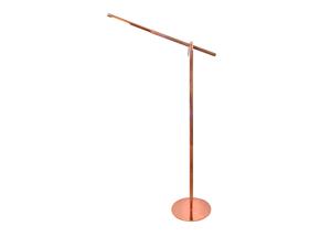 LEDlux Milano Adjustable LED Floor Lamp in Copper/Walnut