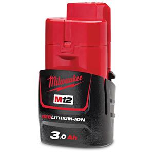 Milwaukee 12V 3.0Ah Red Lithium-Ion Battery M12B3