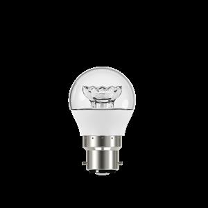 Osram 5.5W 470lm LED Classic P Warm White Fancy Shape B22D Clear Globe