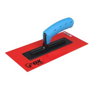 Ox Pro Red Texture Finishing Trowel 130 x 280mm