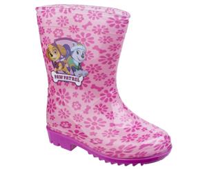 Paw Patrol Childrens/Kids Wellington Boots (Pink) - FS4854