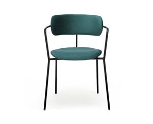 Pedigree Fabric Visitor Chair - emerald