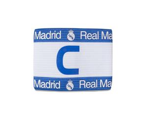 Real Madrid Cf Official Captains Armband (White/Blue) - SG13300