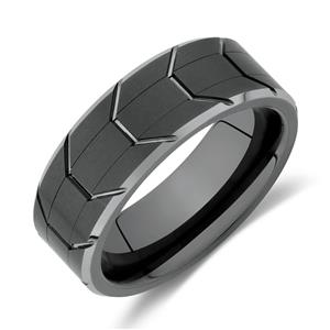Ring in Grey Tungsten