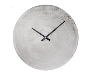 SPIROS Large 76cm Minimalist Wall Clock - Antique Nickel