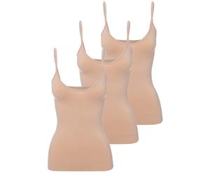 Silhouette Camisole - 3 Pack - Nude