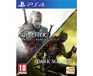 The Witcher III Wild Hunt + Dark Souls III Compilation PS4 Game