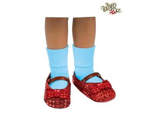The Wizard Of Oz Dorothy Sequin Child Shoe Covers