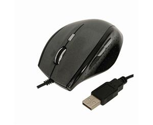 USB 5-Button Optical Mouse with left and right click Scrolling wheel