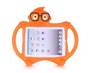 WIWU Carton Child Soft Silicone Tablet Case 9.7 inch For iPad 2/3/4-Orange