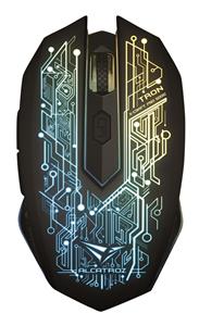 ALCATROZ X-Craft PRO Tron 5000 (4800CPI) 7-Colour Graphic Lighting Gaming Optical Mouse